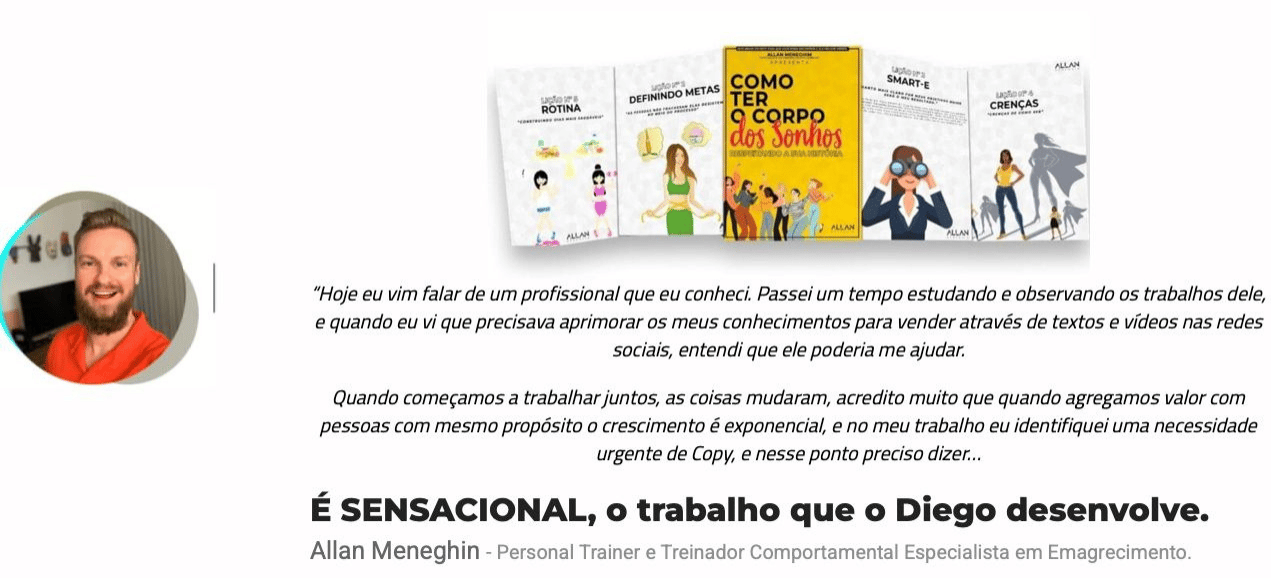 Depoimento Allan Meneghin - Personal Trainer e Treinador Comportamental